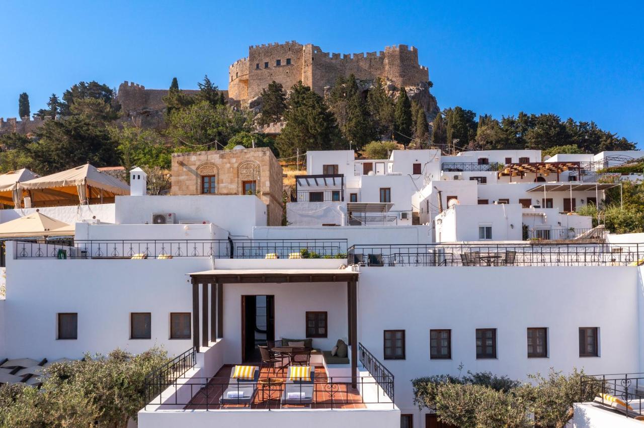 Maris Lindos Suites & Apartments Экстерьер фото