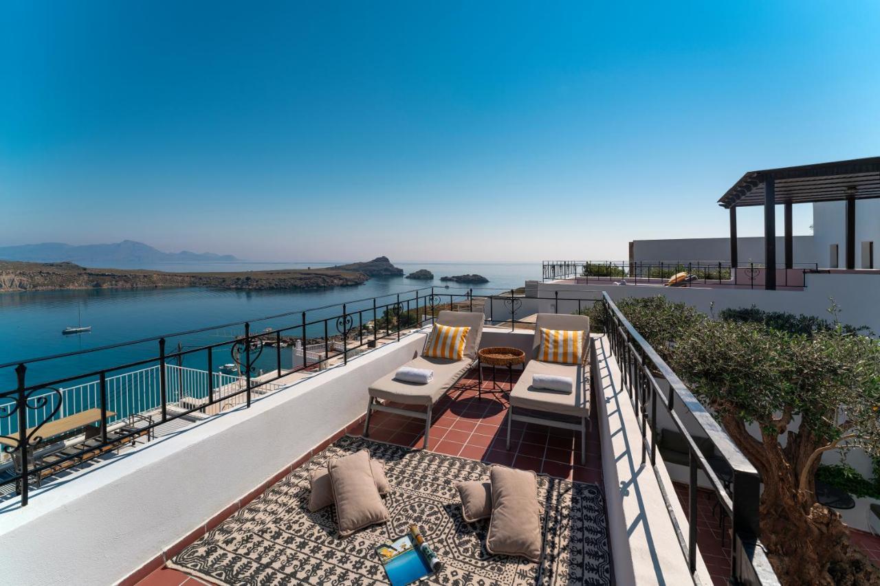 Maris Lindos Suites & Apartments Экстерьер фото